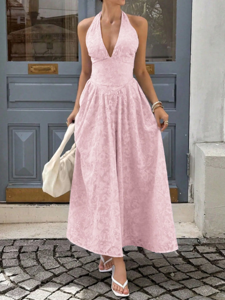 Robe à Lignes Pliées