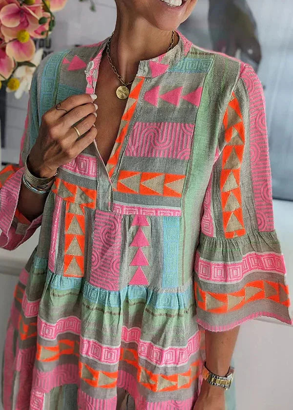 Ava | Robe d'été à décolleté en V