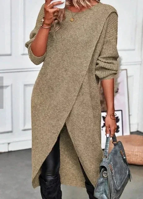 Janet™ | Robe d'hiver en tricot