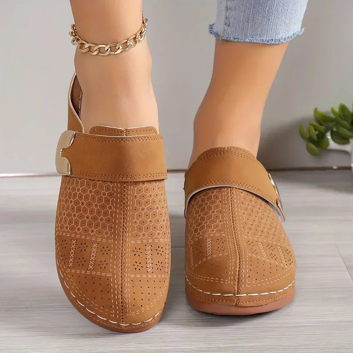 Marel - Sandales à talon compensé élégantes et confortables