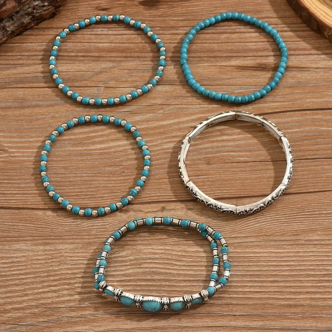 Kairi™ | Bracelet de perles turquoises style bohème