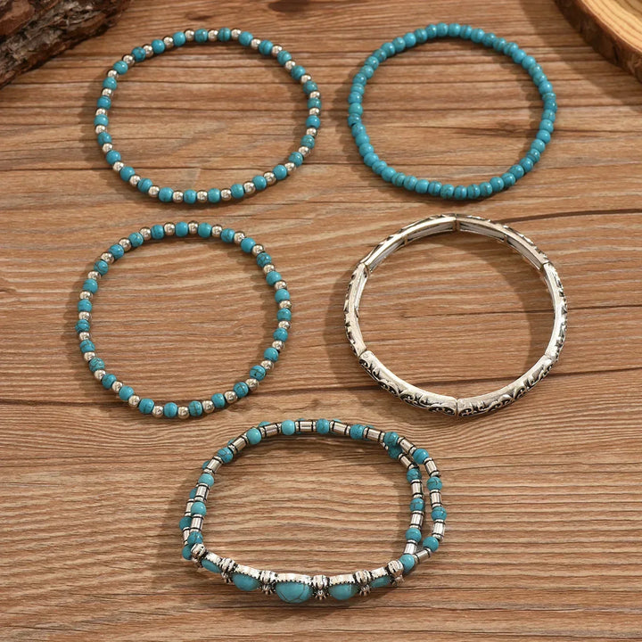 Kairi™ | Bracelet de perles turquoises style bohème