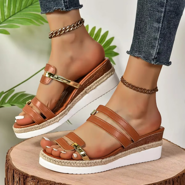 Sorielle | Sandales chics à double bride