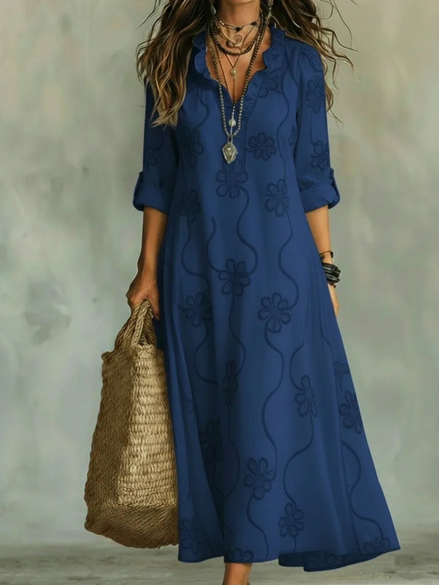 Sienna - Robe d'Été Longue à Fleurs