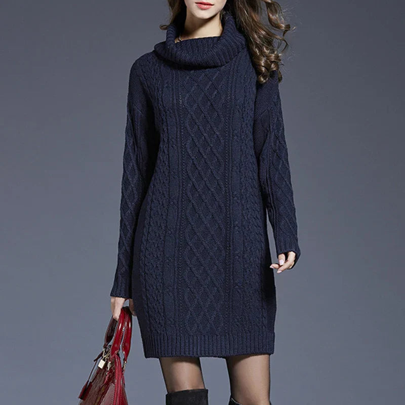 Brenda™ | Robe d'hiver élégante et tricotée