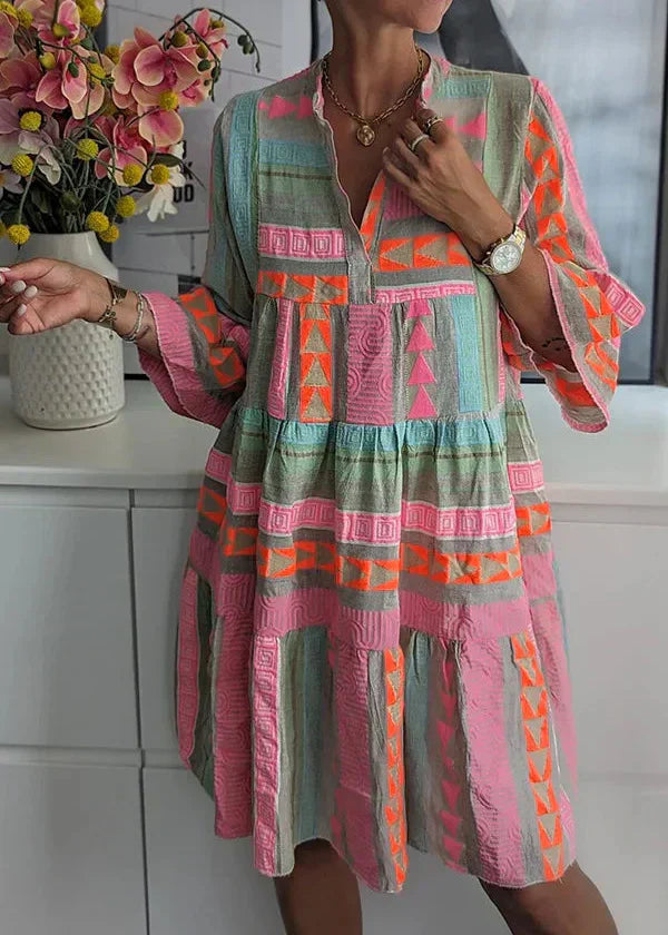 Ava | Robe d'été à décolleté en V