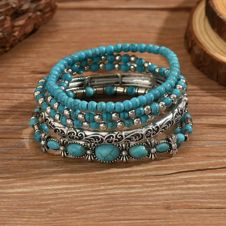 Kairi™ | Bracelet de perles turquoises style bohème