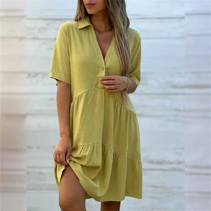 Beverly™ | Robe élégante pour femmes à col en V