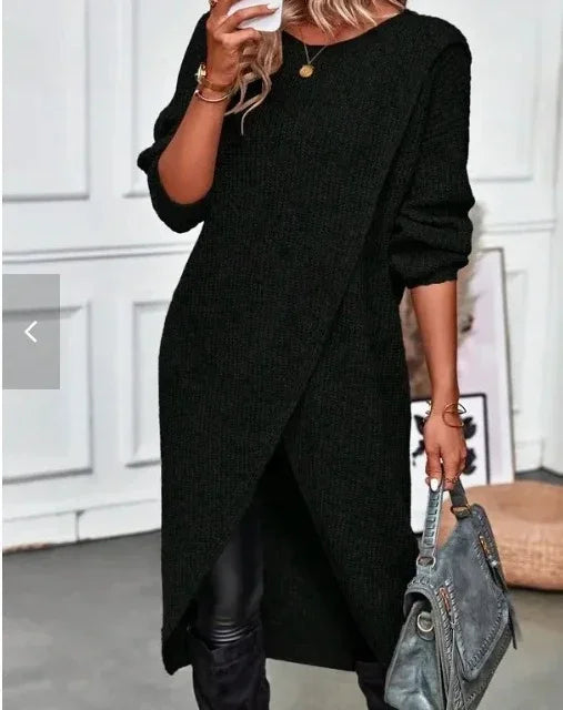 Janet™ | Robe d'hiver en tricot
