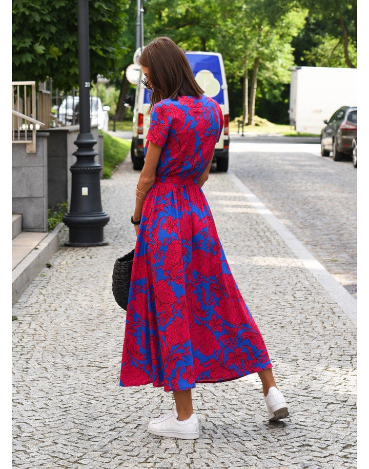 Yasmine | Robe Élégante avec Décolleté en V