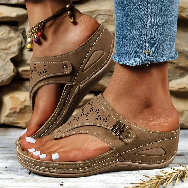 Archella | Sandales à talon compensé avec soutien