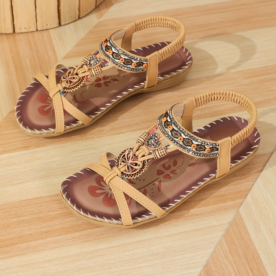 Nada | Sandales de style Ibiza alliant confort et élégance