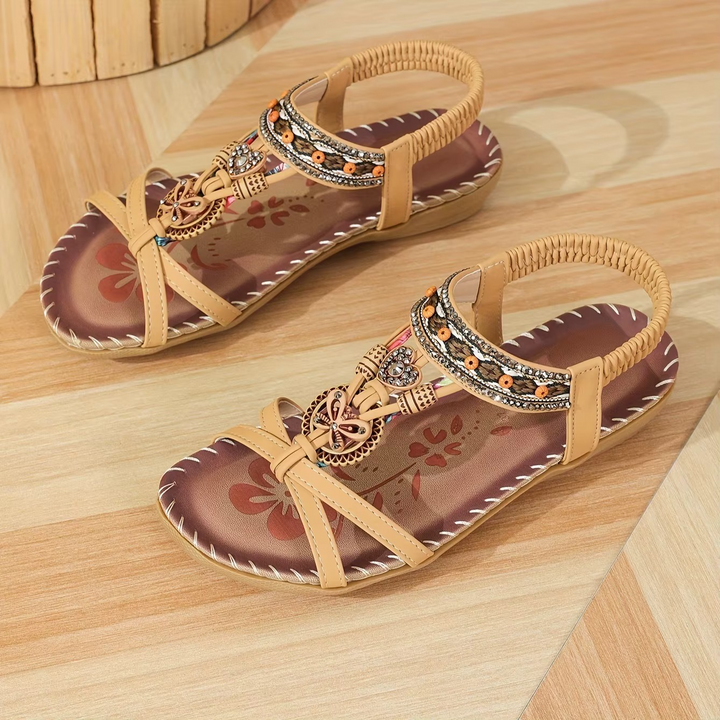 Nada | Sandales de style Ibiza alliant confort et élégance