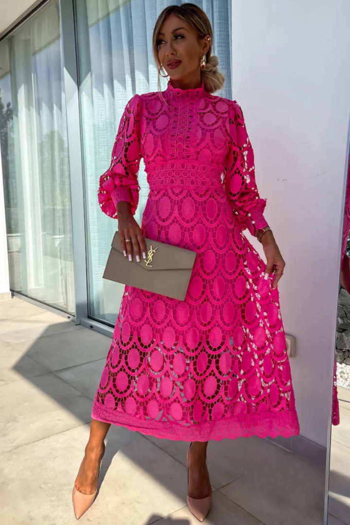 Amy | Robe Élégante en Dentelle