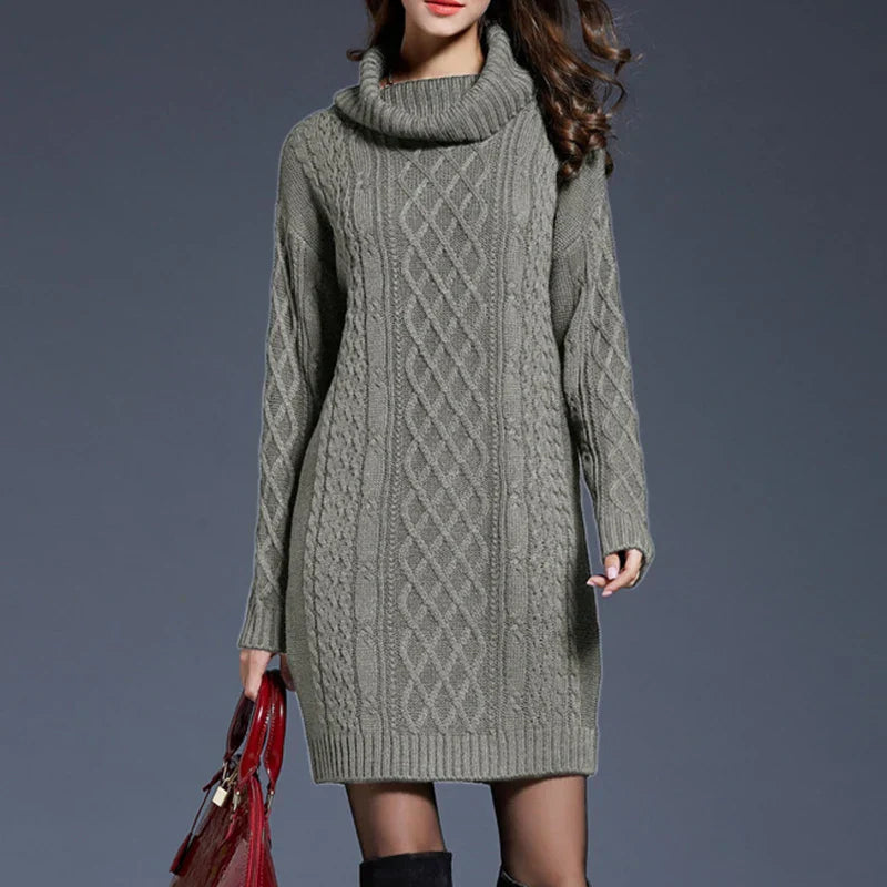 Brenda™ | Robe d'hiver élégante et tricotée