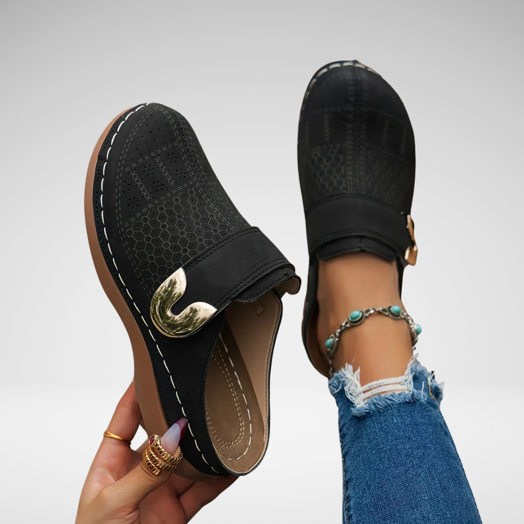 Marel - Sandales à talon compensé élégantes et confortables