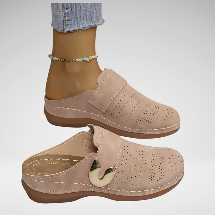 Marel - Sandales à talon compensé élégantes et confortables