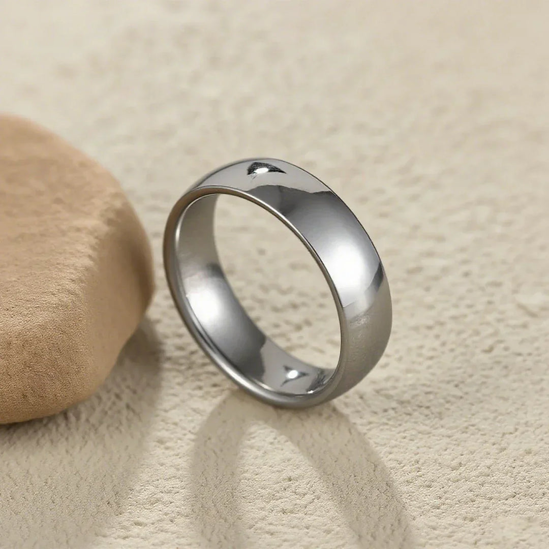 Giovannia™ | Bague de mariage en acier 6 mm