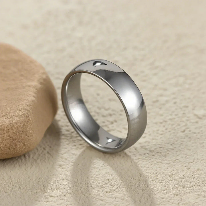 Giovannia™ | Bague de mariage en acier 6 mm