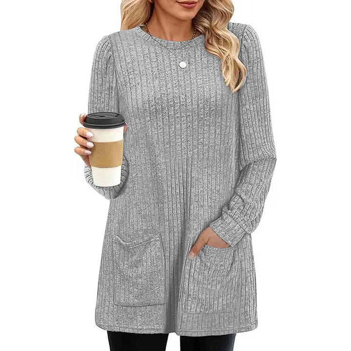 Carol™ | Pull long pour femmes avec poches