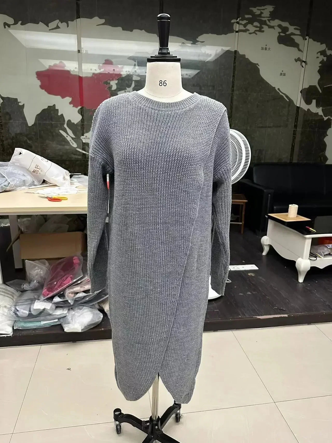 Janet™ | Robe d'hiver en tricot