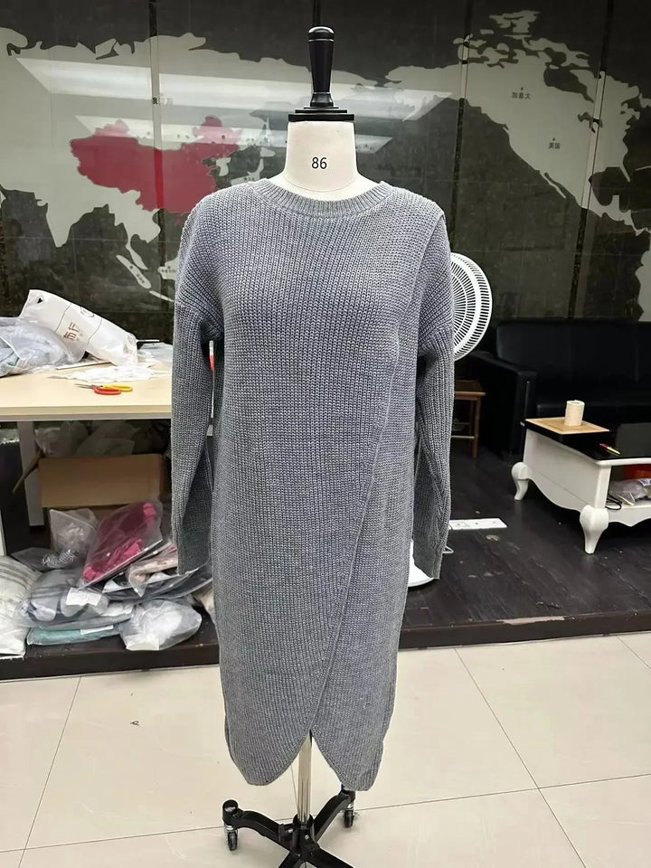 Janet™ | Robe d'hiver en tricot