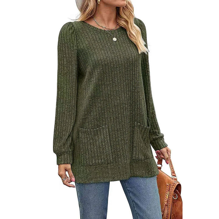 Carol™ | Pull long pour femmes avec poches