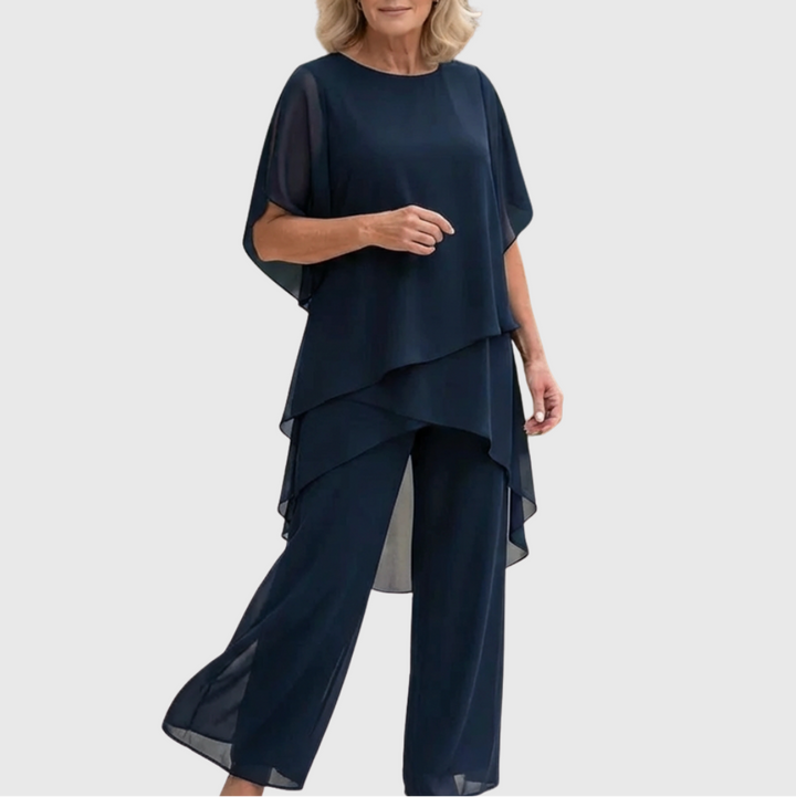Linda | Ensemble palazzo drapé