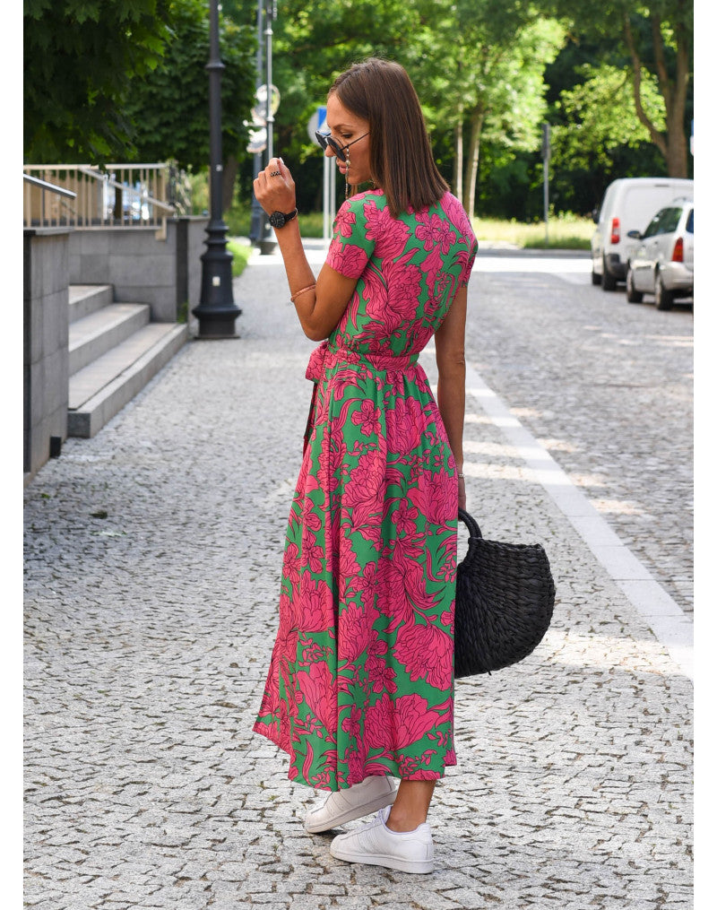 Yasmine | Robe Élégante avec Décolleté en V