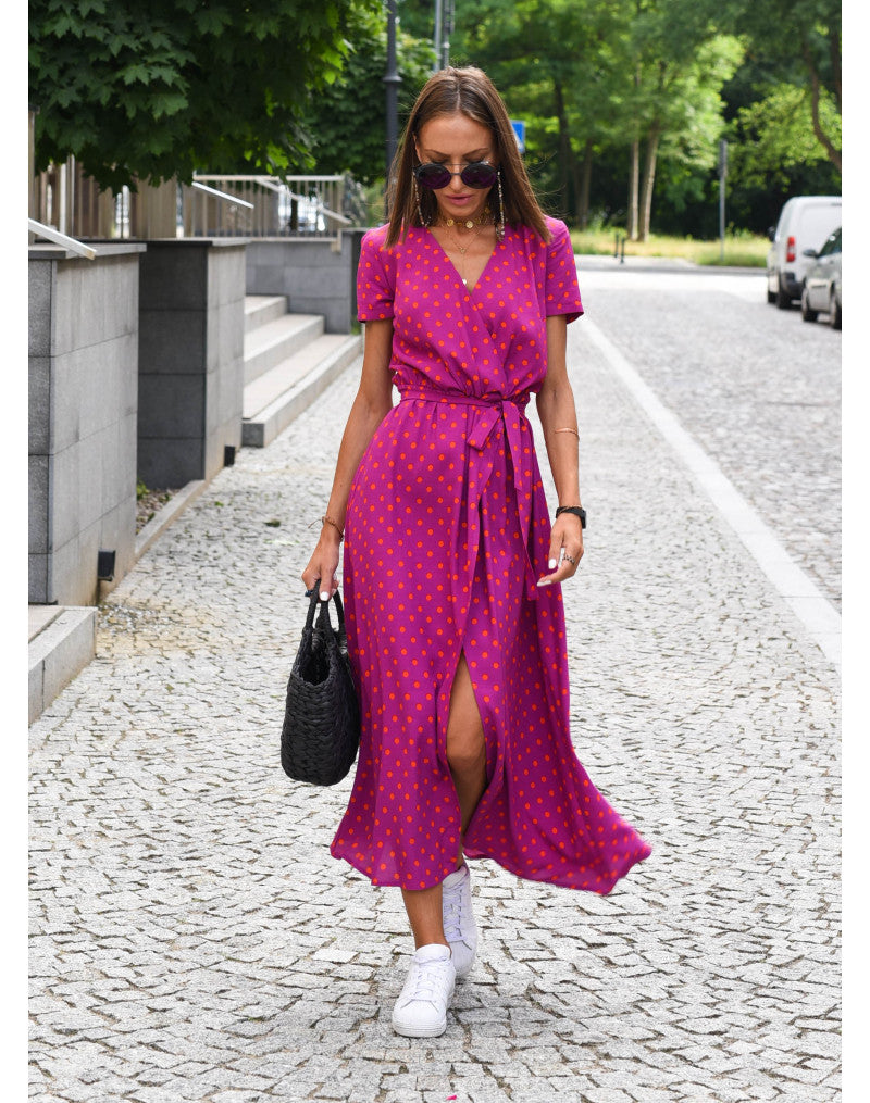 Yasmine | Robe Élégante avec Décolleté en V