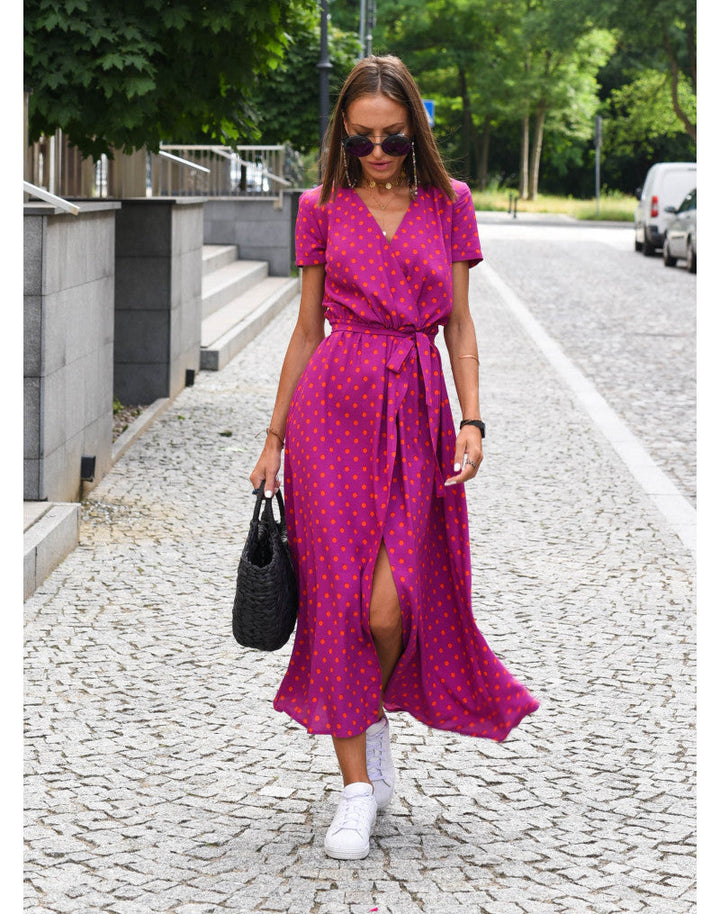 Yasmine | Robe Élégante avec Décolleté en V