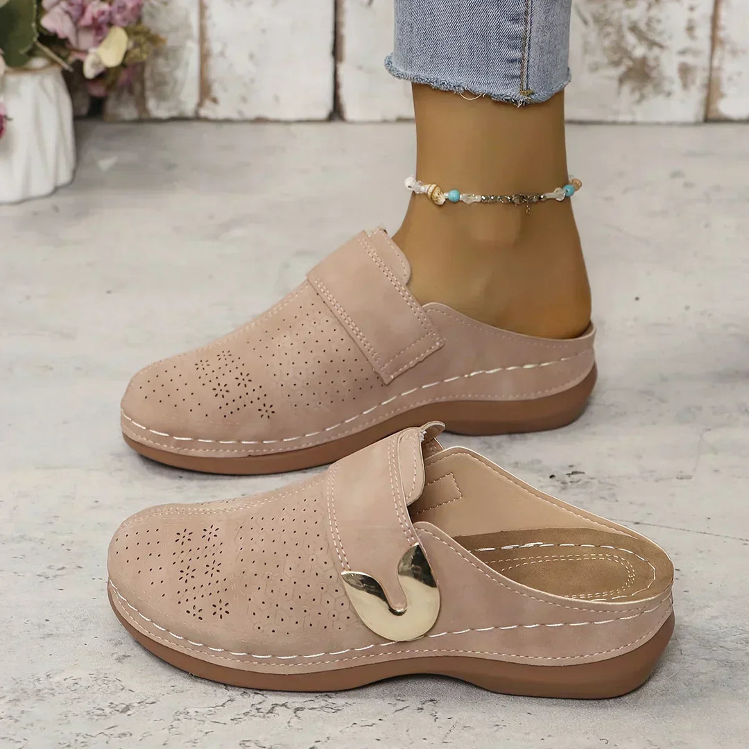Marel - Sandales à talon compensé élégantes et confortables