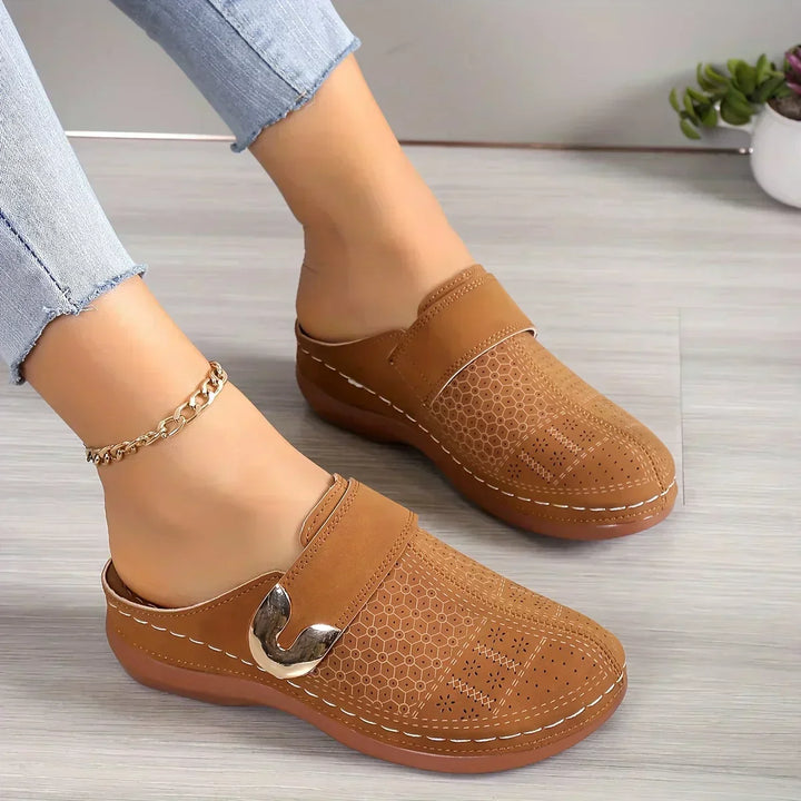 Marel - Sandales à talon compensé élégantes et confortables