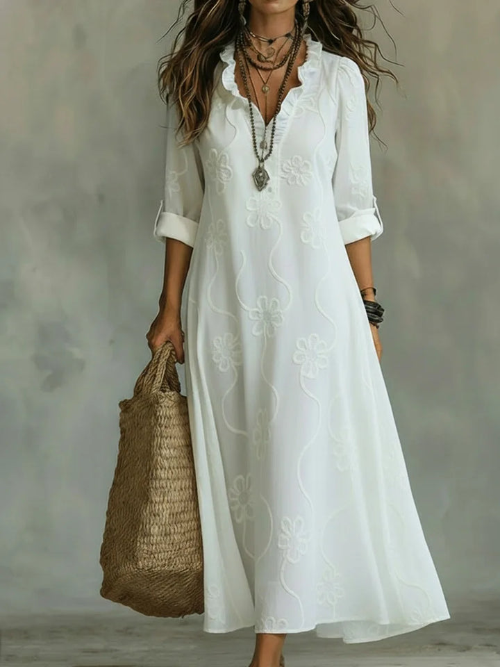 Sienna - Robe d'Été Longue à Fleurs
