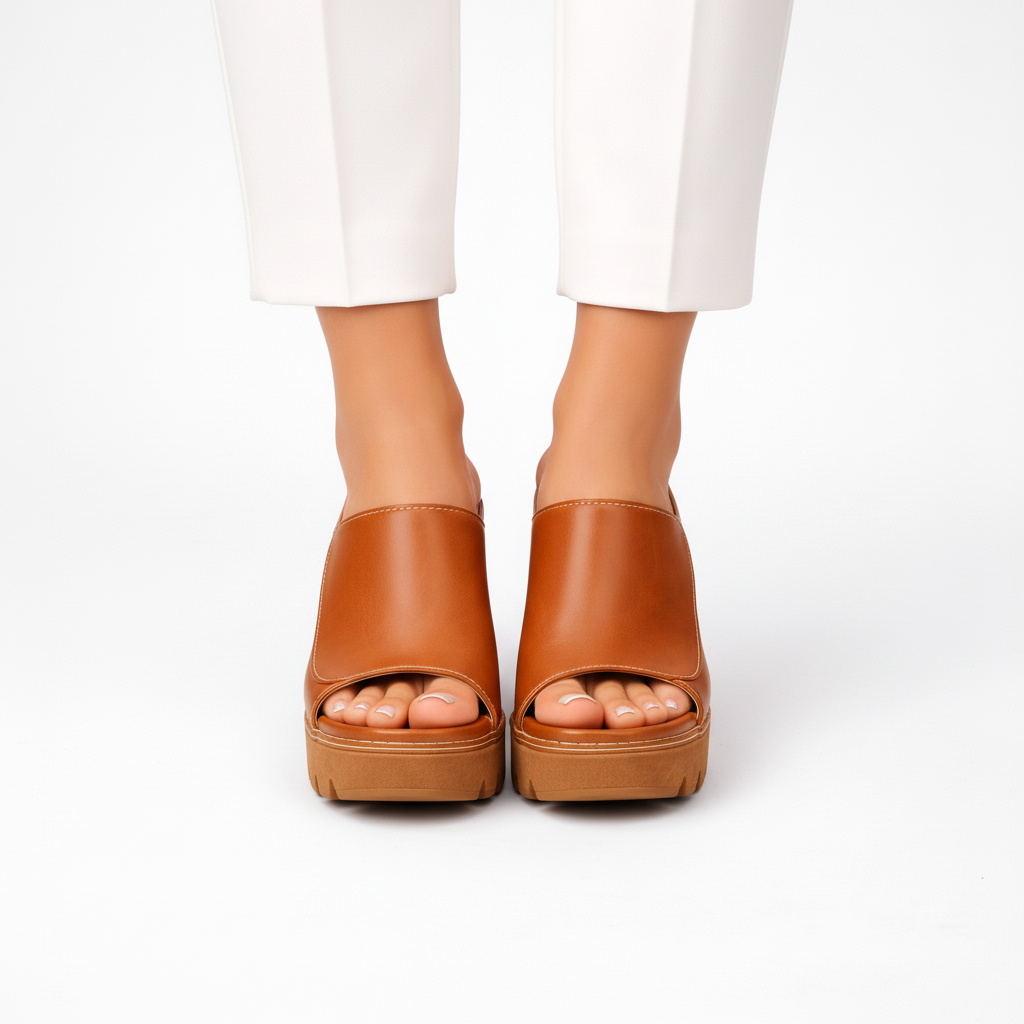 Mizella | Sandales à plateforme élégantes avec talon bloc