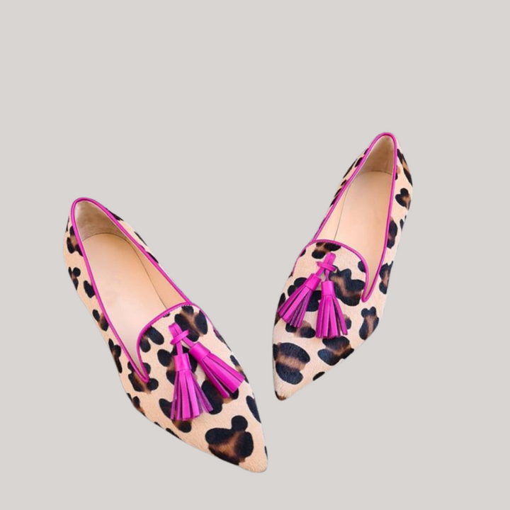 Mocassins Femme Léopard
