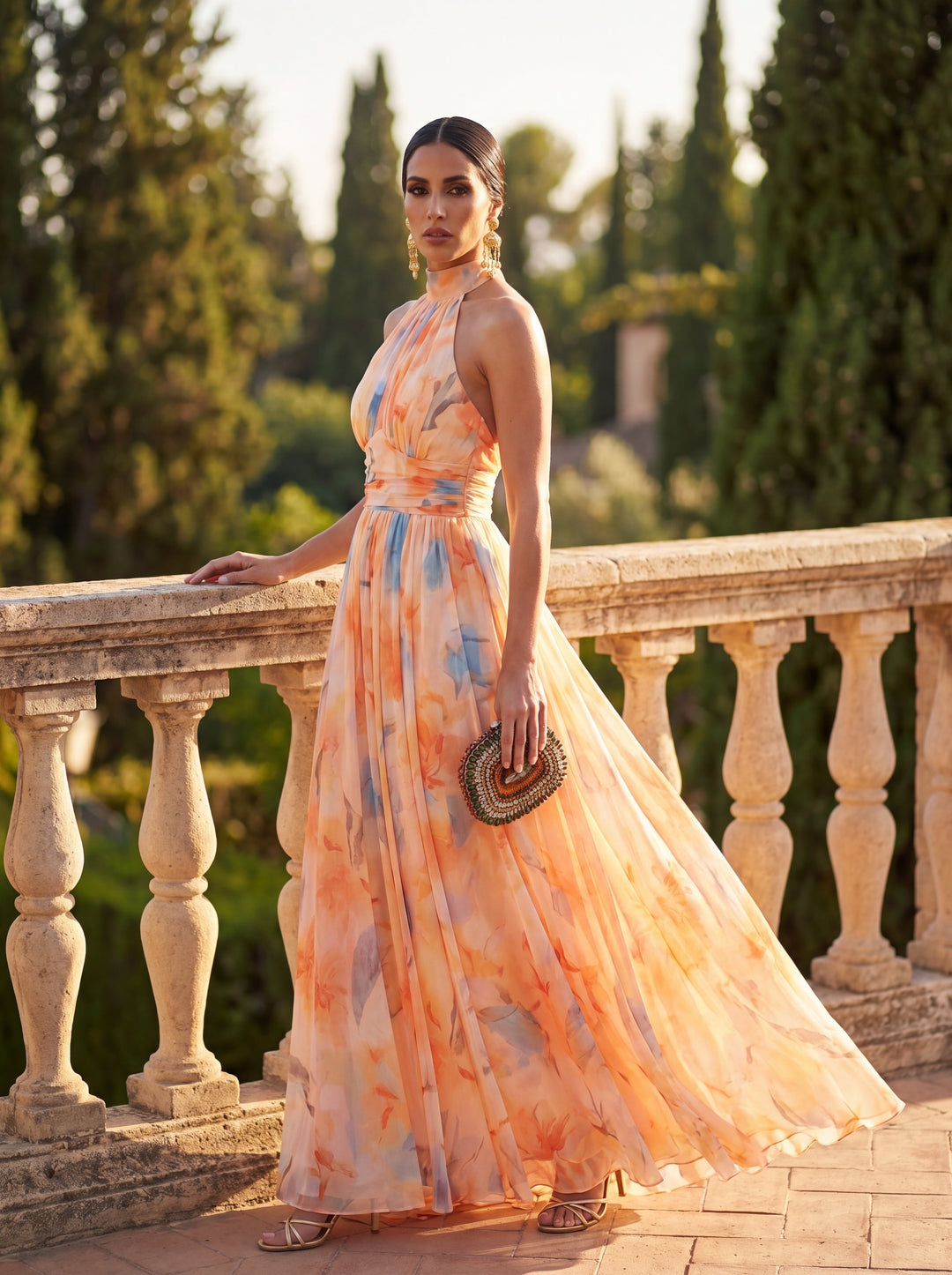 Aurora | Robe à décolleté américain