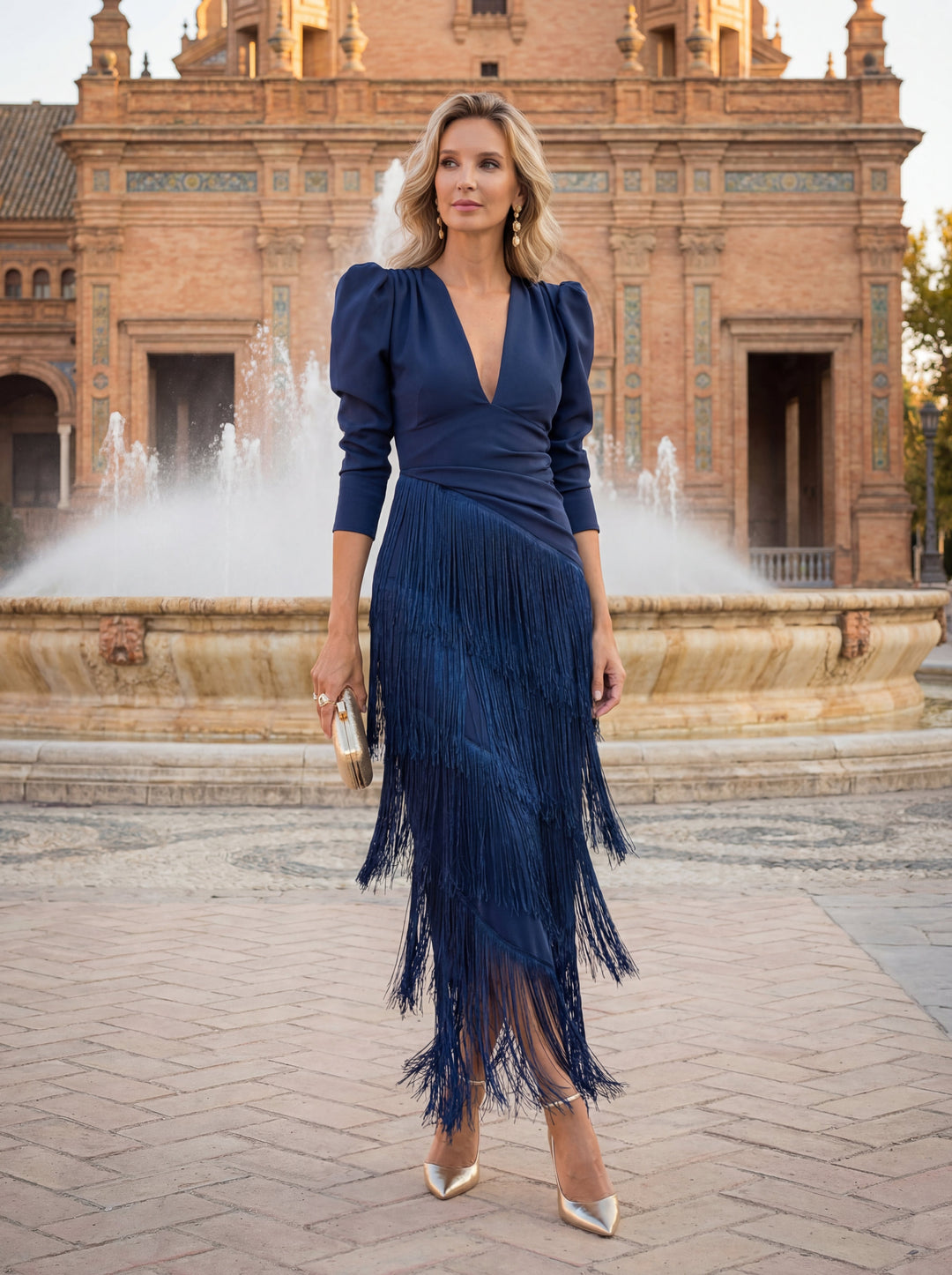 Robe Ronda avec Franges
