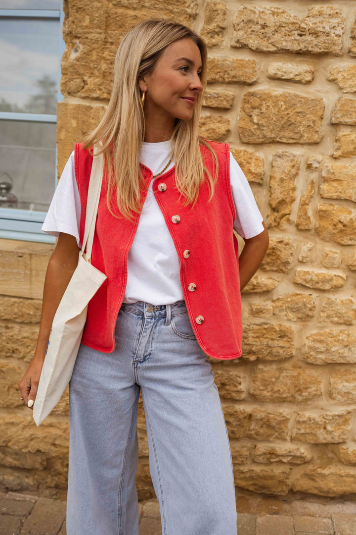 Lina™ | Gilet d'été avec une touche rétro