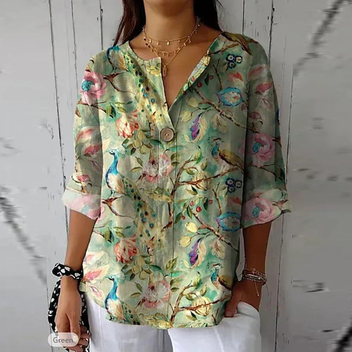 Sophie™ | Blouse fleurie fluide