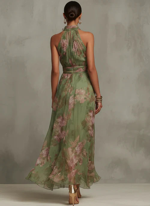 Robe Pétale Verte