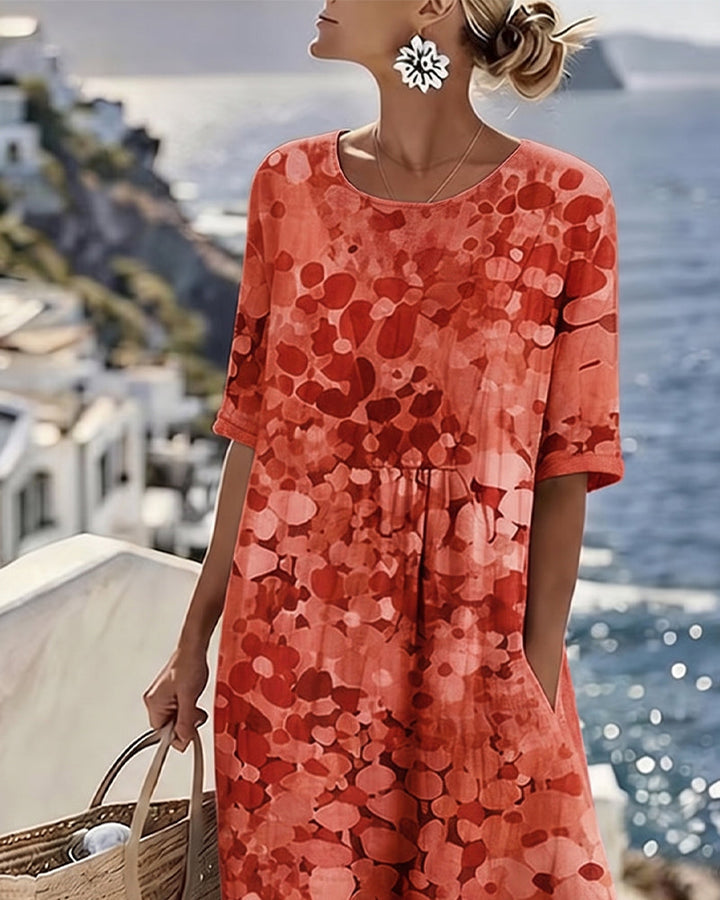 Fleuré - Robe Midi Imprimée