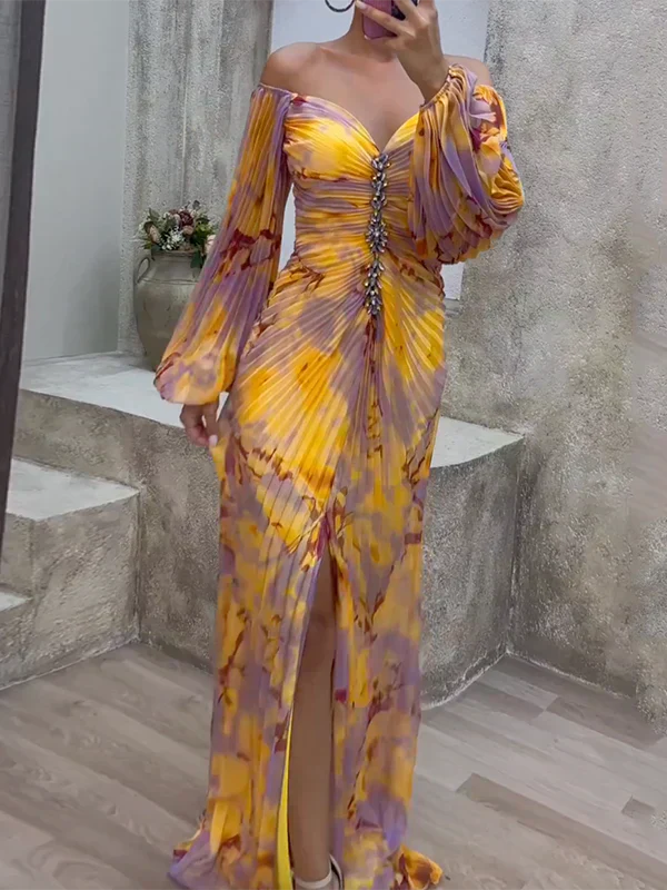 Amelia | Robe élégante à décolleté en V