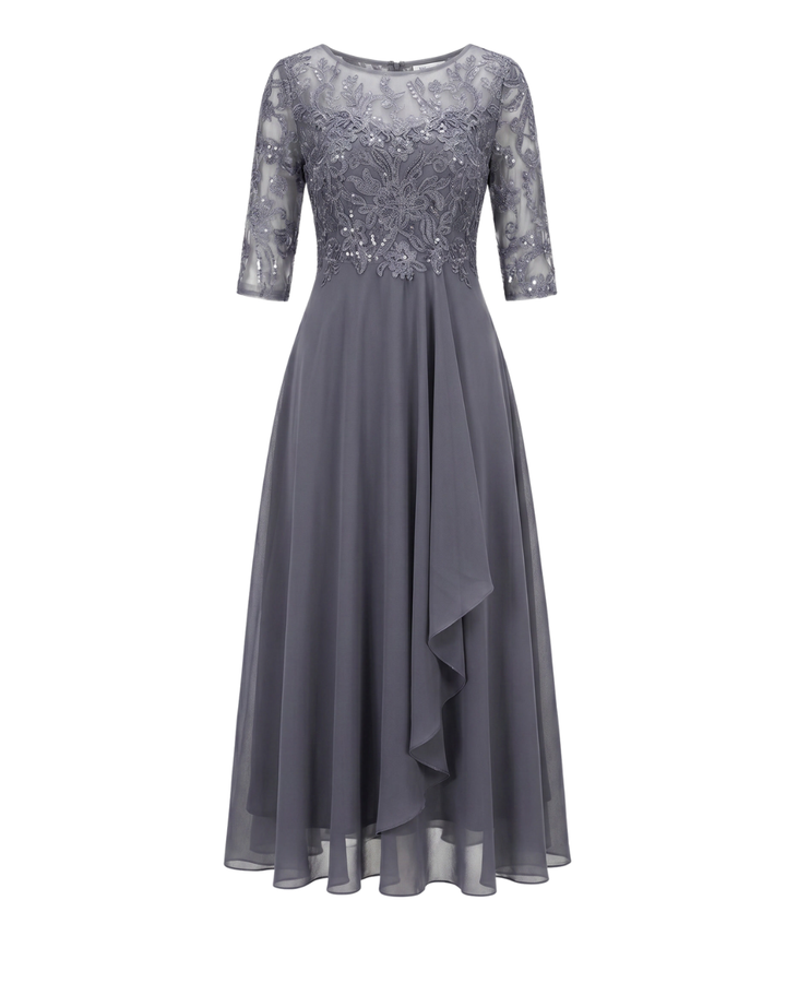 Robe en Dentelle d'Automne