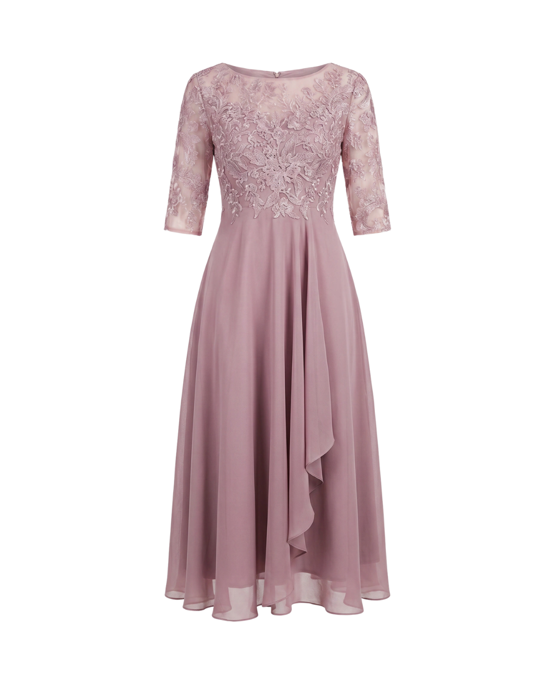 Robe en Dentelle d'Automne