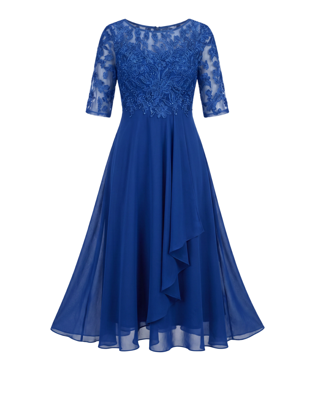 Robe en Dentelle d'Automne