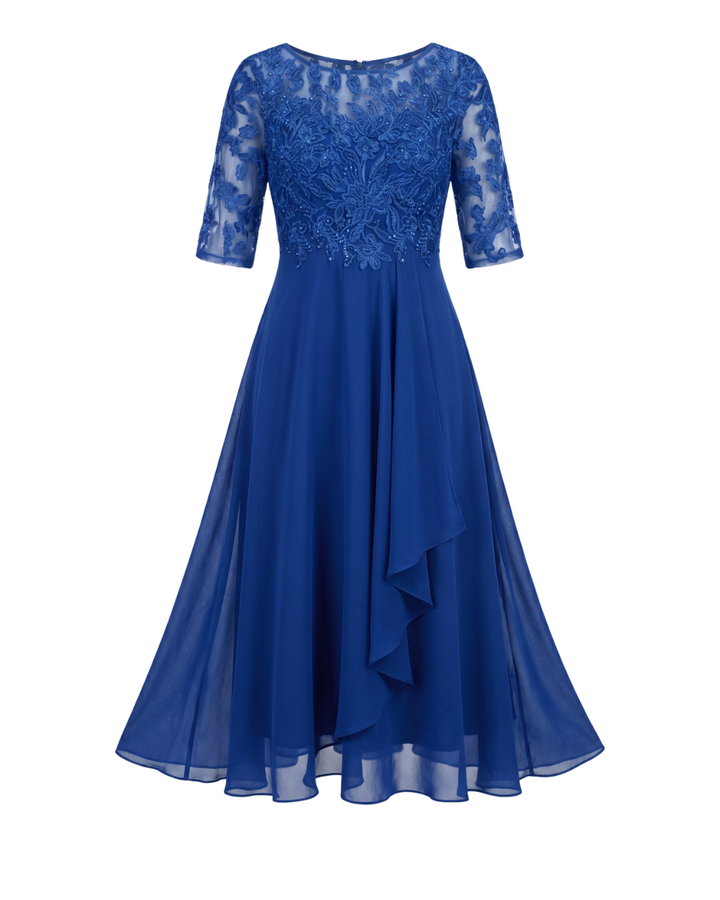 Robe en Dentelle d'Automne