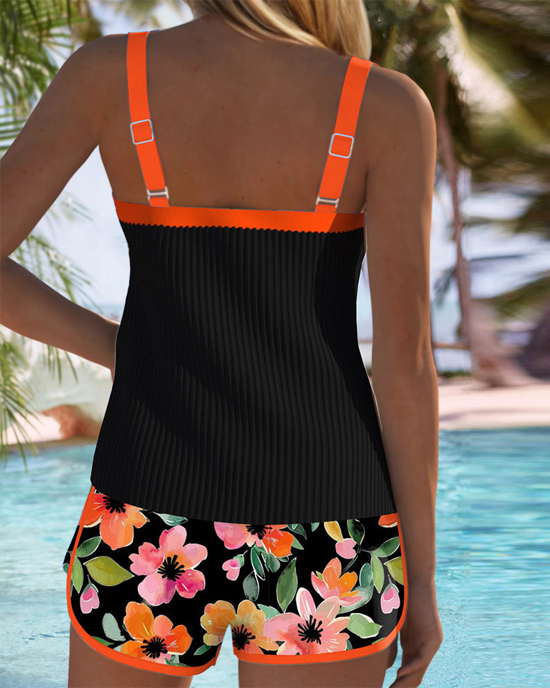 Aitana™ | Ensemble de Tankini Élégant à Deux Pièces