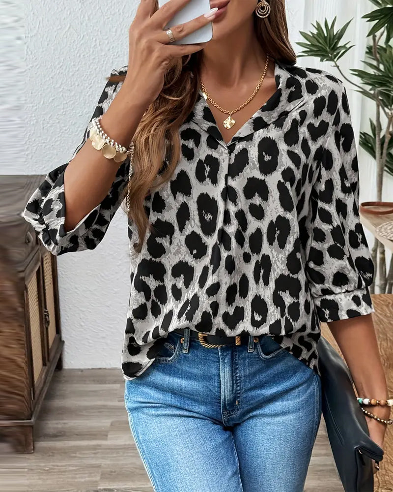 LA ROSALYN - BLOUSE À MANCHES 3/4