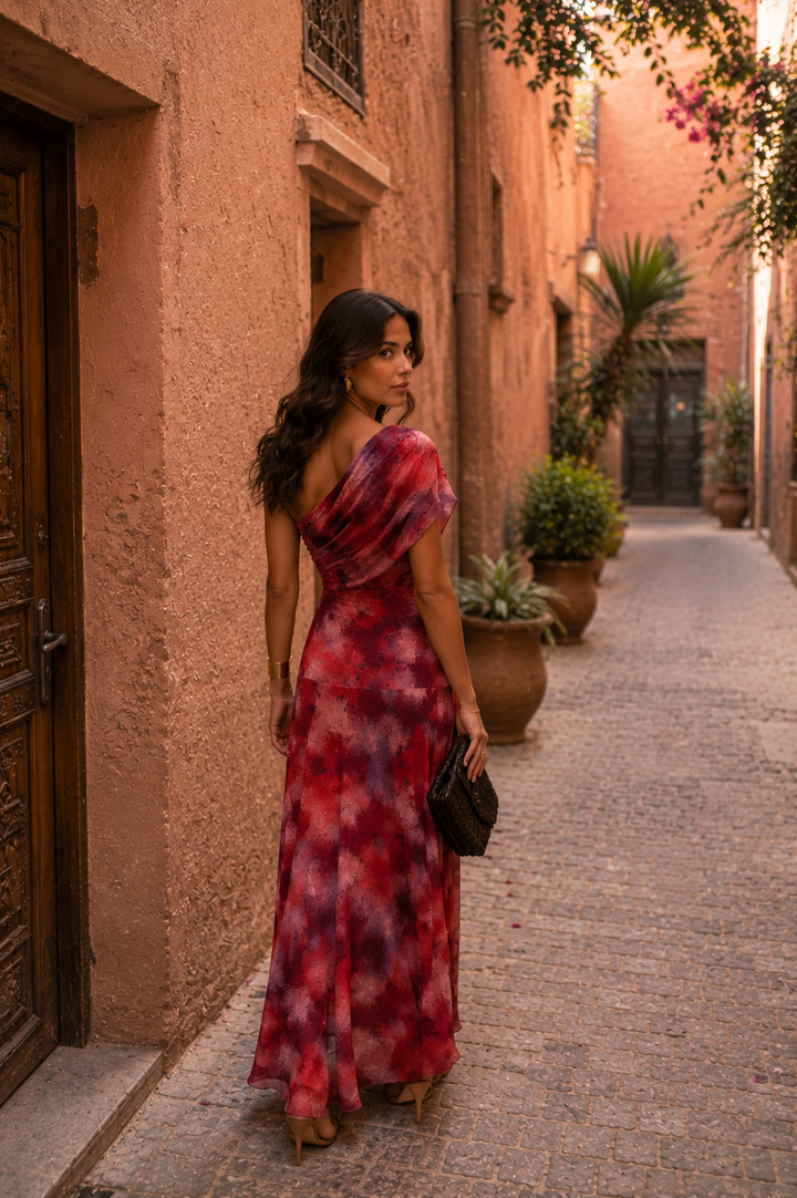 Robe Toledo en Rouge | ÉDITION LIMITÉE